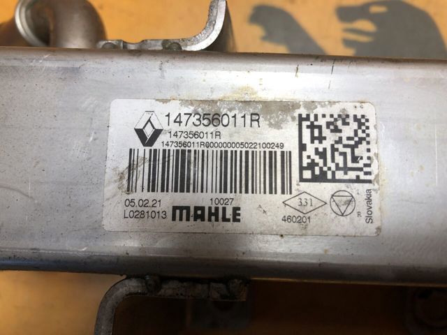RENAULT 147356011R Радиатор системы EGR в наличии Чернигов