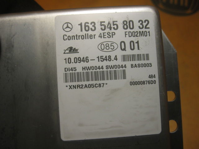 Блок управления ESP 1635458032 MERCEDES