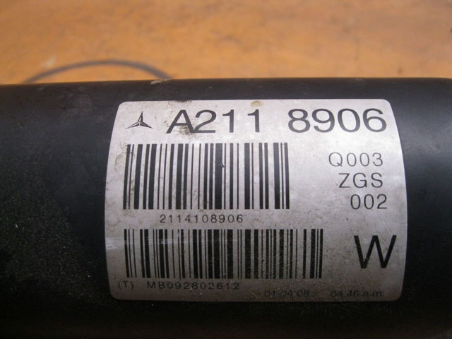 2114108906 MERCEDES Вал карданный задний, в сборе купить в Сумы