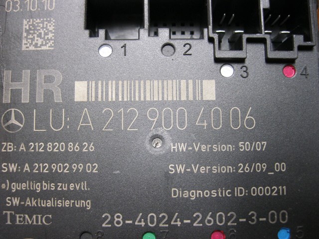 MERCEDES 2129004006 Блок комфорта в наличии Днепр