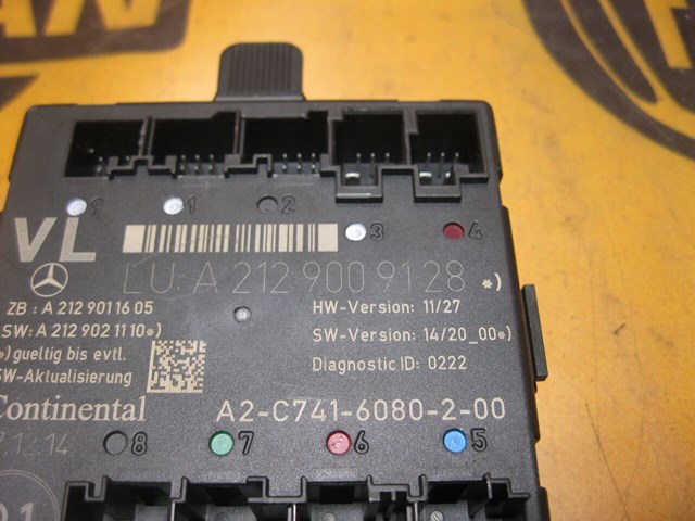 A2129009128 MERCEDES Блок комфорта передней двери купить в Полтава