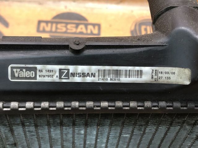 NISSAN 21410BC510 Радиатор в наличии Днепр