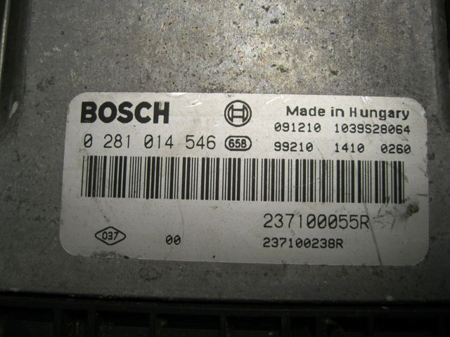 RENAULT 237100055R Блок управления двигателем в наличии Львов