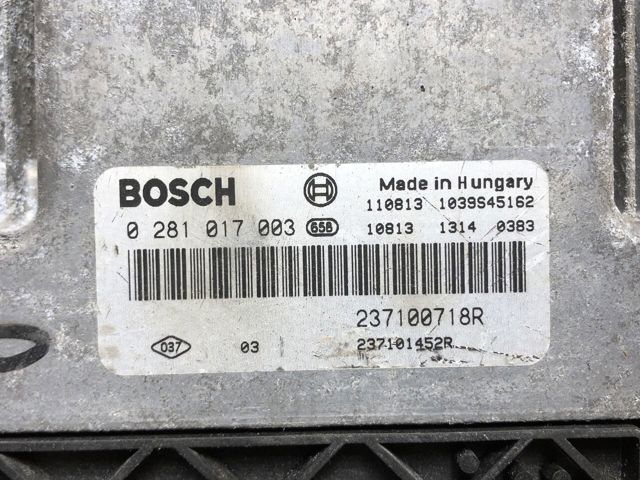 237100718R RENAULT Модуль управления (ЭБУ) двигателем купить в Черкассы