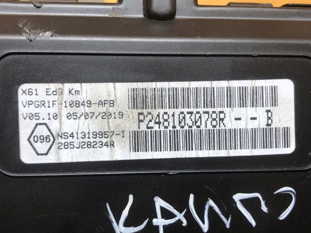 248103078R Приборная доска (щиток приборов) купить Днепр