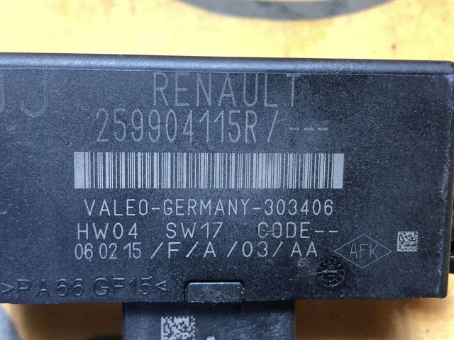 RENAULT 259904115R Модуль управления парктроником в наличии Ирпень
