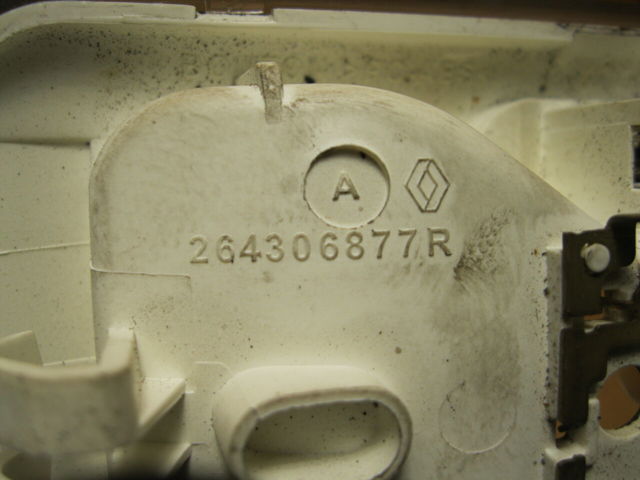 264306877R RENAULT Плафон освещения салона (кабины) задний купить в Сумы