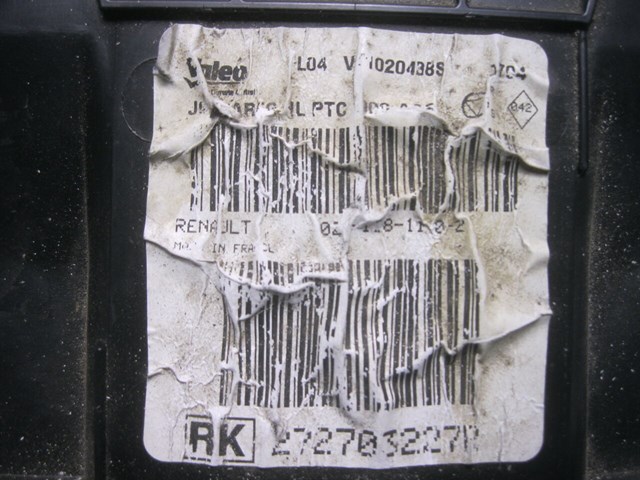 272703227R RENAULT купить в Павлоград