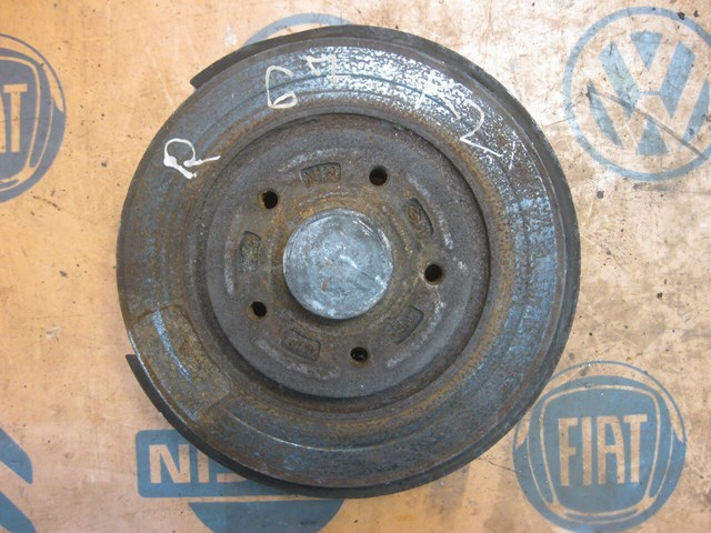 Б/у диск тормозной задний правый со ступицей renault kangoo ii kangoo iii (2008-2013) код: 29874 432023939R