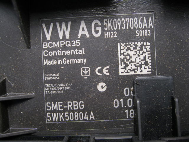 5K0937086AA VAG