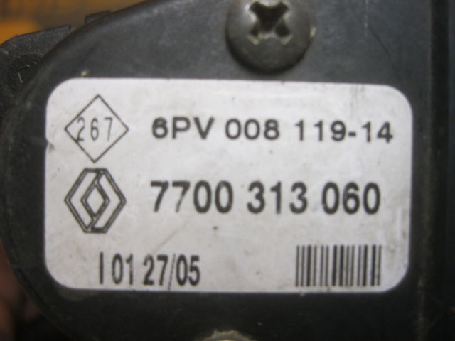 7700313060 RENAULT Педаль газа купить в Черновцы