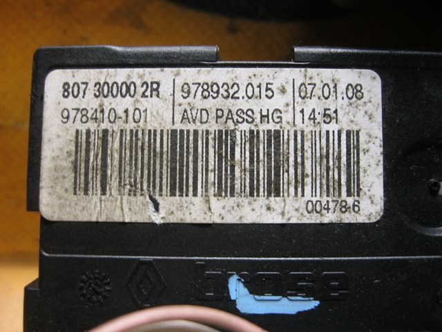 807300002R RENAULT Мотор стеклоподъемника двери передней правой купить в Одесса