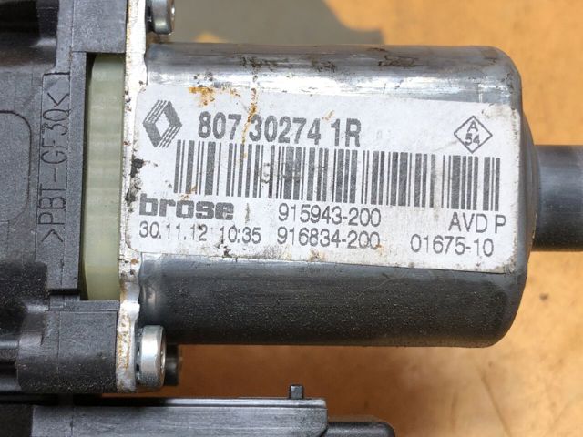 807302741R RENAULT Мотор стеклоподъемника двери передней правой купить в Львов