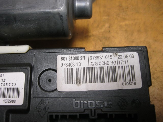 807310002R RENAULT Мотор стеклоподъемника двери задней левой купить в Павлоград