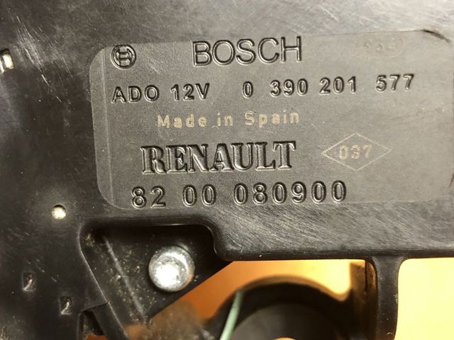 RENAULT 8200080900 Мотор стеклоочистителя заднего стекла в наличии Харьков