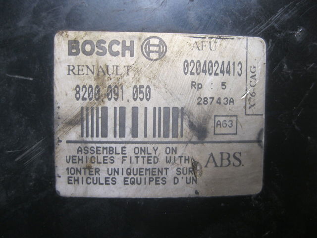 RENAULT 8200091050 в наличии Одесса