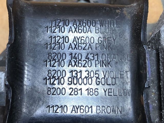 8200140431 RENAULT Подушка (опора) двигателя правая купить в Винница