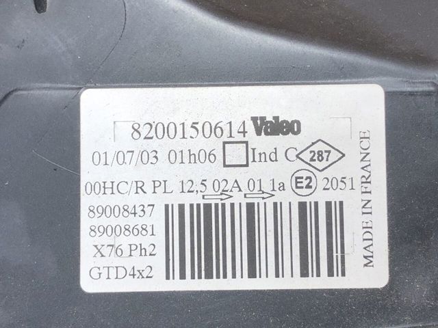 8200150614 Левая фара купить Запорожье