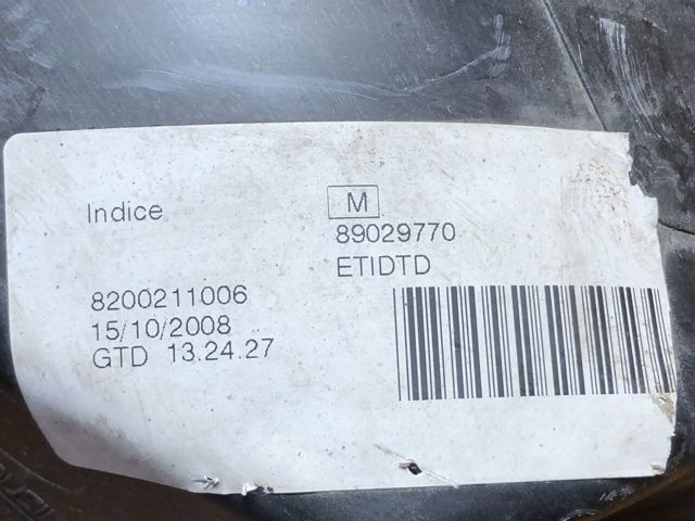 8200211006 Правая фара купить Николаев