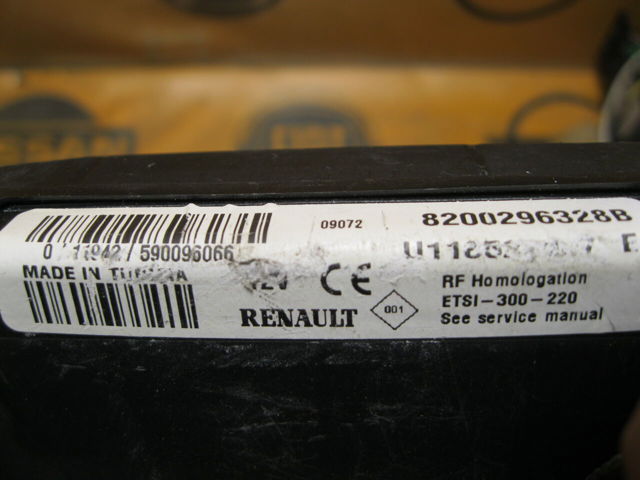 RENAULT 8200296328B в наличии Каменское