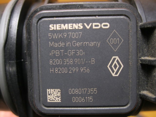 RENAULT 8200299956 ДМРВ в наличии Винница