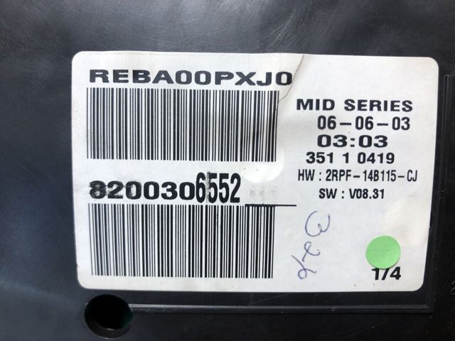 RENAULT 8200306552 в наличии Житомир