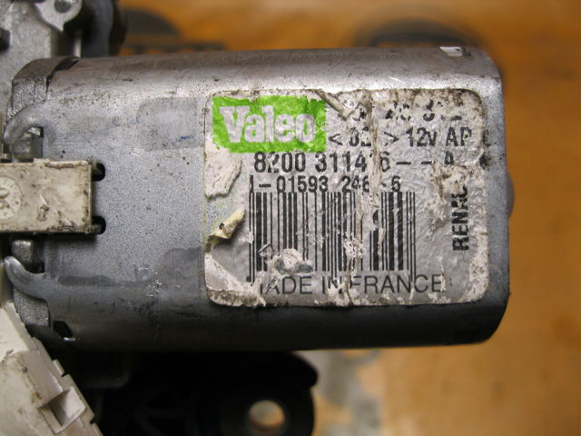 8200311486 RENAULT Мотор стеклоочистителя заднего стекла купить в Павлоград