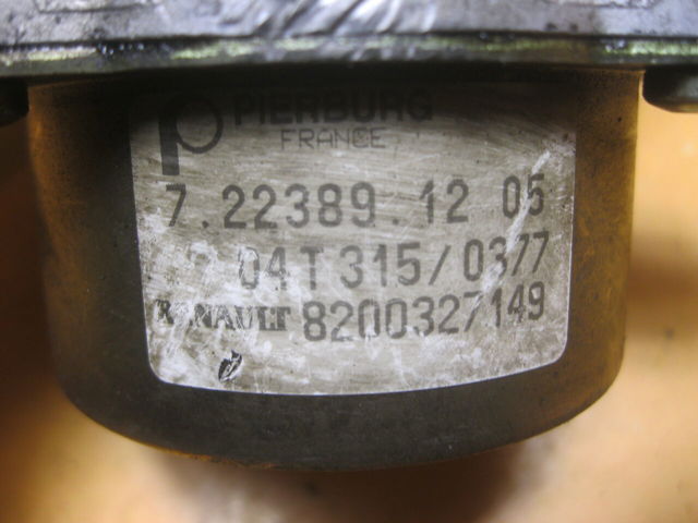 Вакуумный насос 8200327149 RENAULT