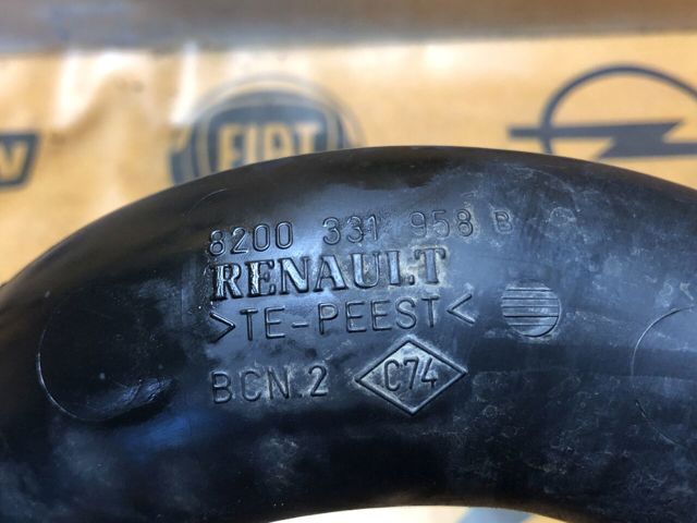 8200331958 RENAULT Патрубок воздушный, вход в турбину (наддув) купить в Кривой Рог
