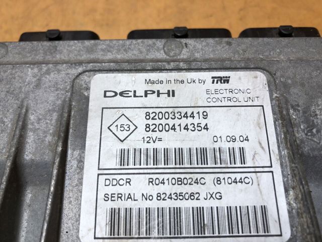 8200334419 RENAULT Блок управления двигателем купить в Николаев
