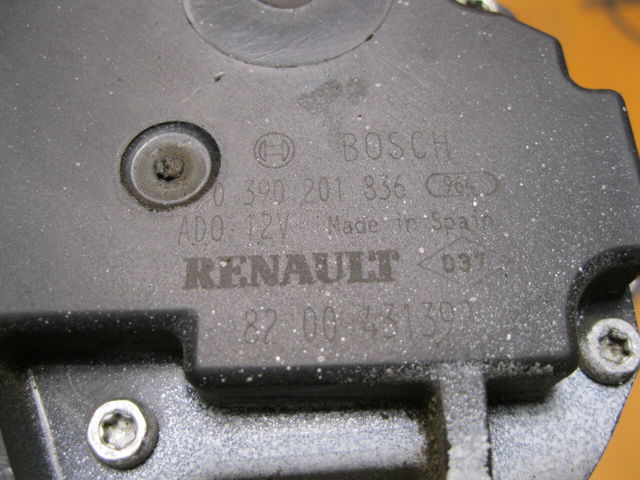 Стеклоочиститель двери задка 8200431392 RENAULT