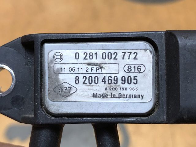 Датчик давления выхлопных газов 8200469905 RENAULT