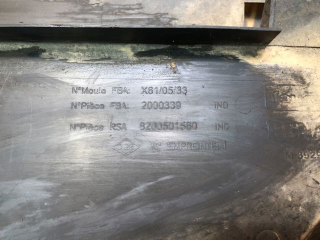 8200501560 RENAULT Защита бампера переднего купить в Украина