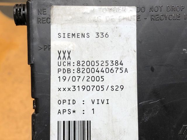 8200525384 RENAULT Блок комфорта купить в Каменское