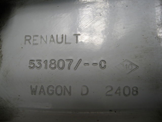 8200531807 RENAULT Ролик двери боковой (сдвижной) правый центральный купить в Львов