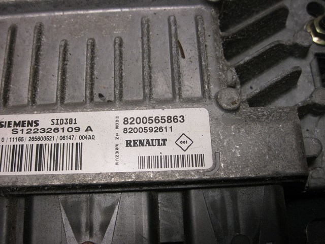 8200565863 RENAULT Модуль управления (ЭБУ) двигателем купить в Тернополь