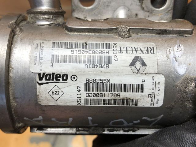 8200611709 Радиатор системы EGR рециркуляции выхлопных газов купить Винница