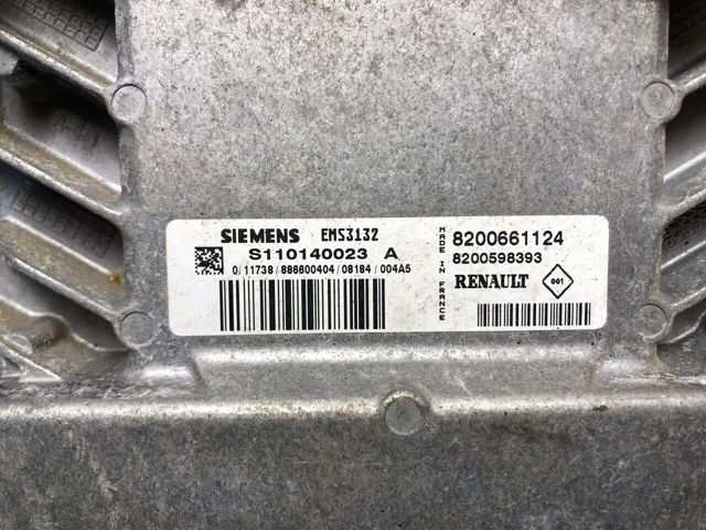 Мозги двигателя 8200661124 RENAULT