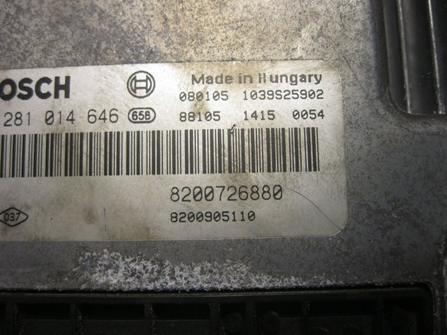 8200726880 RENAULT Блок управления двигателем купить в Чернигов