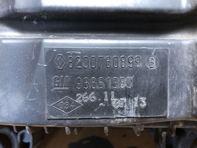 8200760899 RENAULT Корпус воздушного фильтра купить в Житомир