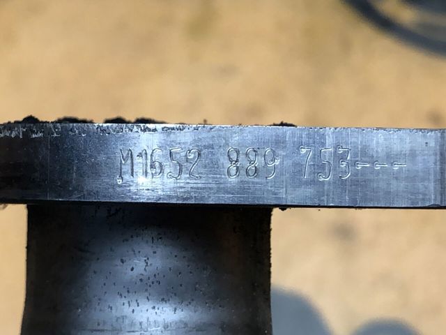 8200889753 RENAULT Шланг (патрубок) радиатор EGR, обратка купить в Черновцы