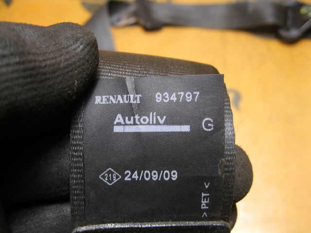 8200934797 RENAULT Левый ремень безопасности купить в Днепр
