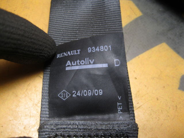 8200934801 RENAULT Ремень безопасности передний правый купить в Тернополь