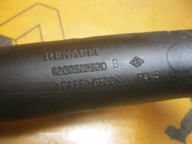 RENAULT 8200962920 Патрубок интеркулера в наличии Каменское
