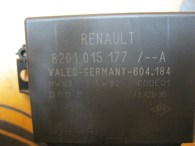 RENAULT 8201015177 Модуль управления (ЭБУ) парктроником в наличии Киев