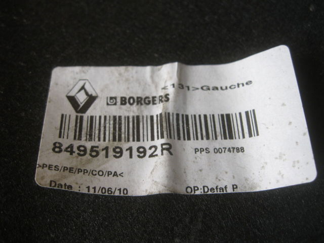 RENAULT 849519192R в наличии Чернигов