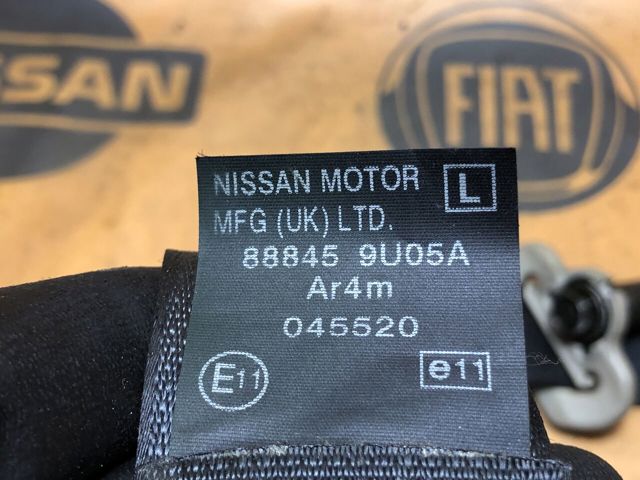 888459U05A NISSAN Ремень безопасности задний левый купить в Каменское
