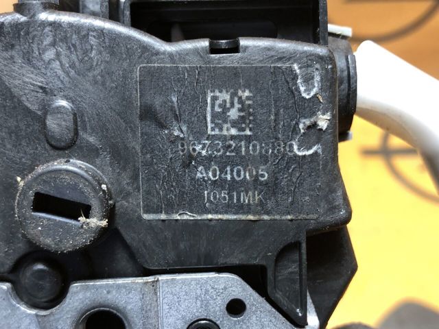 9137N2 PEUGEOT Замок двери задней левой купить в Днепр