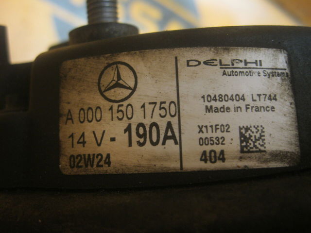 MERCEDES A0001501750 Генератор в наличии Чернигов