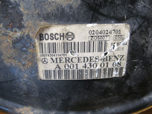 A0014300108 MERCEDES Усилитель тормозов (вакуумный) купить в Чернигов